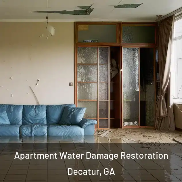  Apartment Water Damage Restoration Decatur, GA