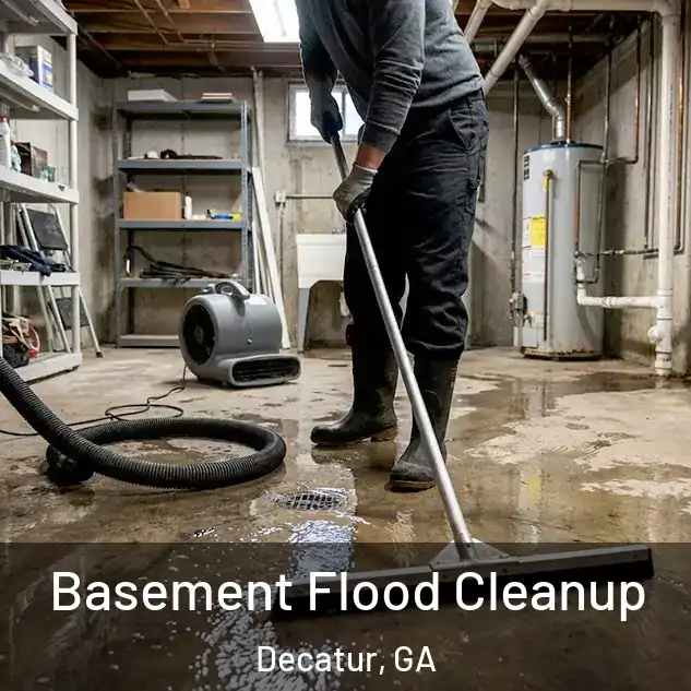  Basement Flood Cleanup Decatur, GA