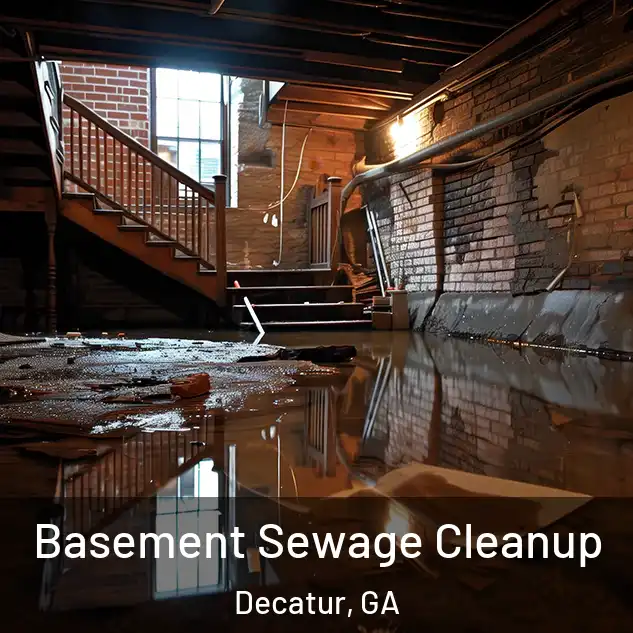  Basement Sewage Cleanup Decatur, GA