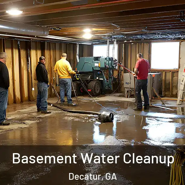  Basement Water Cleanup Decatur, GA