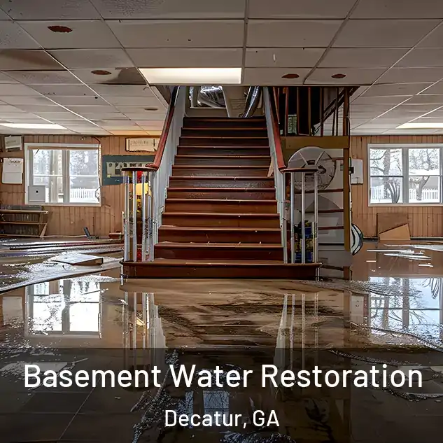  Basement Water Restoration Decatur, GA