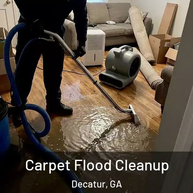 Carpet Flood Cleanup Decatur, GA