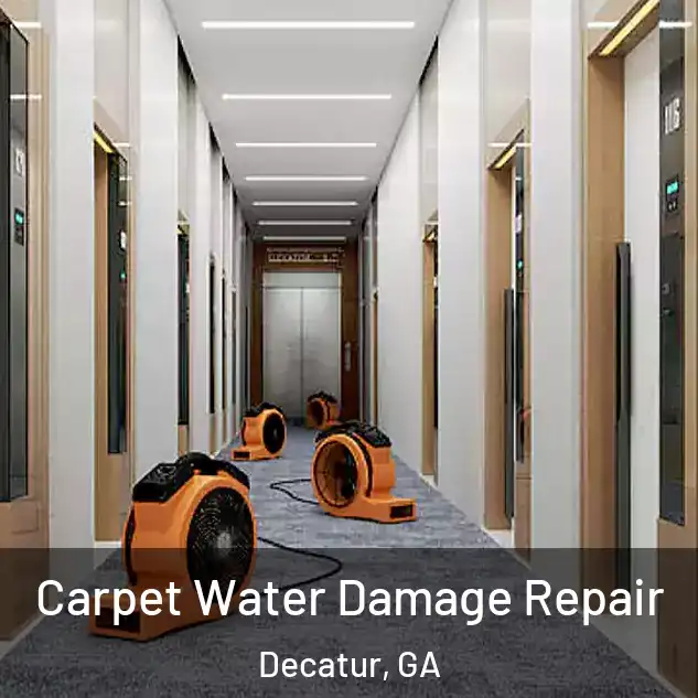  Carpet Water Damage Repair Decatur, GA