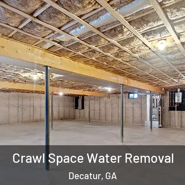  Crawl Space Water Removal Decatur, GA