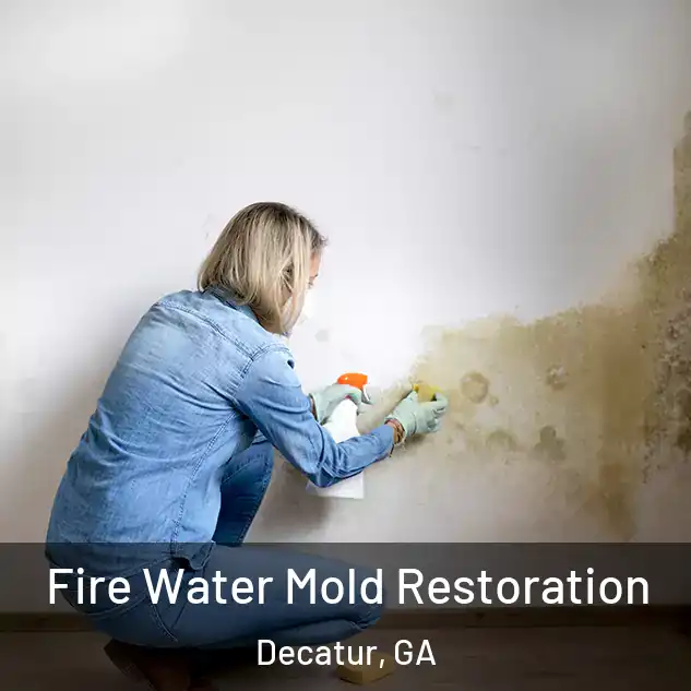  Fire Water Mold Restoration Decatur, GA