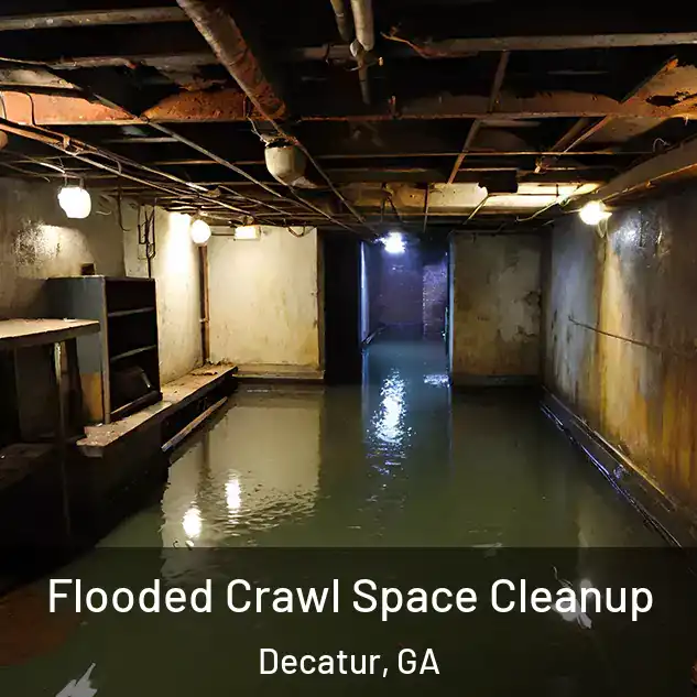  Flooded Crawl Space Cleanup Decatur, GA