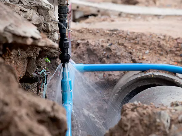 Burst Pipe Cleanup in Decatur
