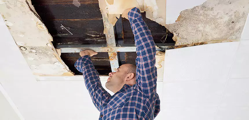 Attic Wood Rot Repair in Decatur