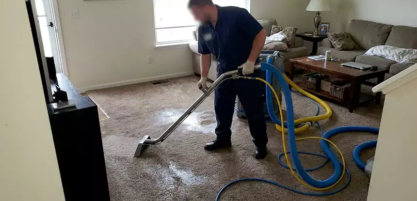 Flooded Basement Carpet Cleanup Decatur 