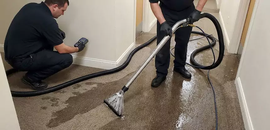 Basement Flooded Carpet Soaked Recovery in Decatur