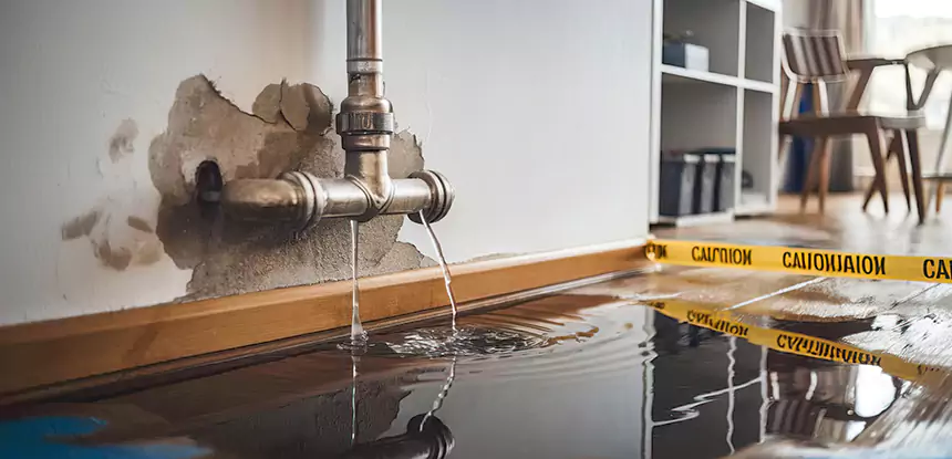 Burst Pipe Cleanup in Decatur