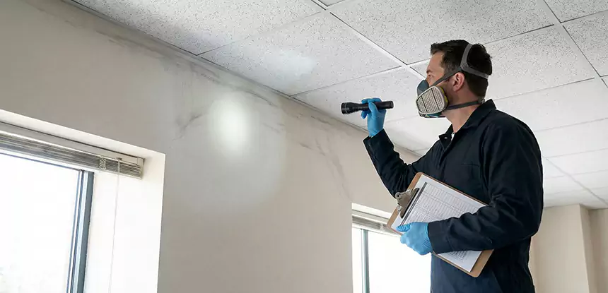 Ceiling Water Damage Inspection in Decatur