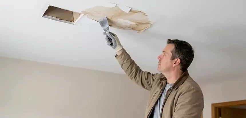 Dry Ceiling After Water Leak in Decatur