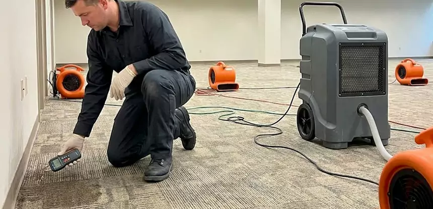 Drying Carpet Padding After Flood in Decatur