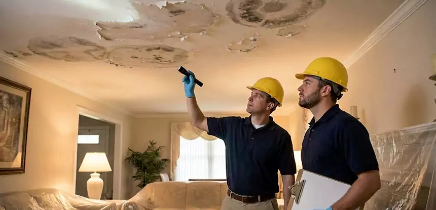 Water Damage Ceiling Repair