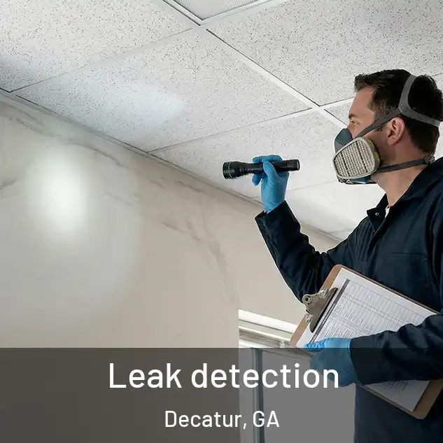  Leak detection Decatur, GA