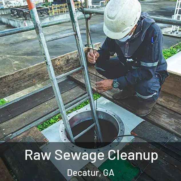  Raw Sewage Cleanup Decatur, GA