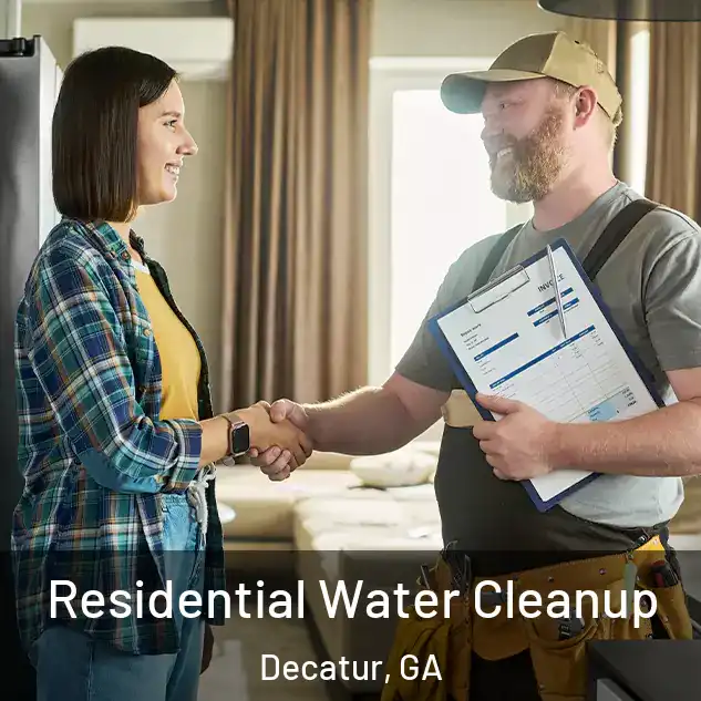  Residential Water Cleanup Decatur, GA