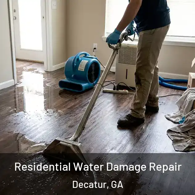 Residential Water Damage Repair Decatur, GA