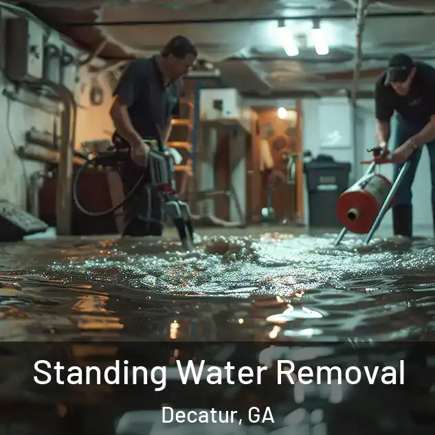  Standing Water Removal Decatur, GA
