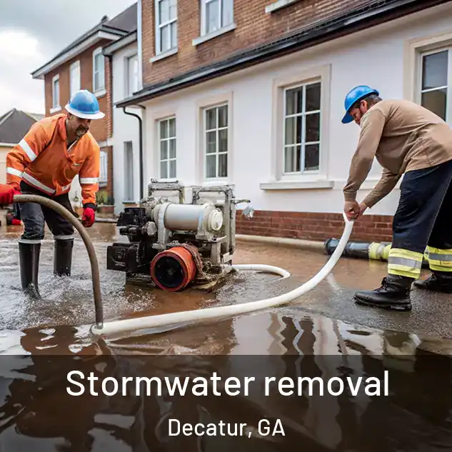  Stormwater removal Decatur, GA