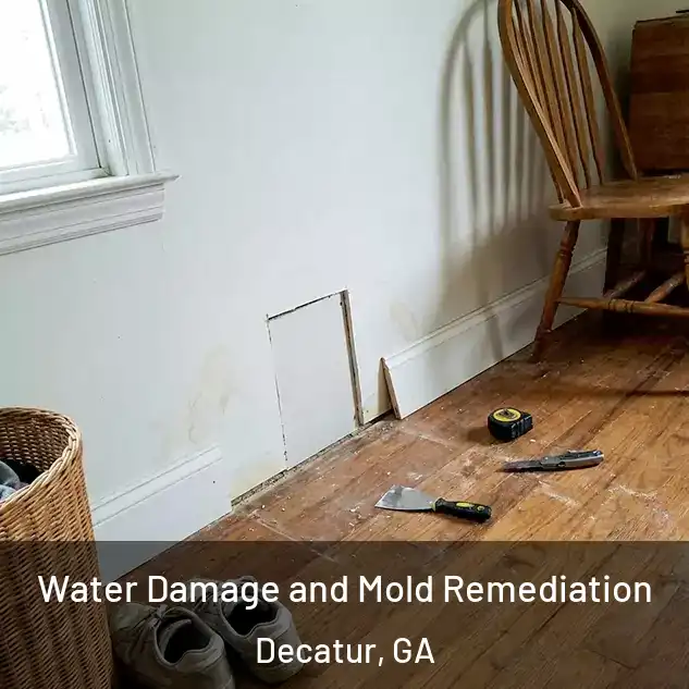  Water Damage and Mold Remediation Decatur, GA
