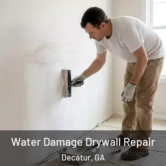  Water Damage Drywall Repair Decatur, GA