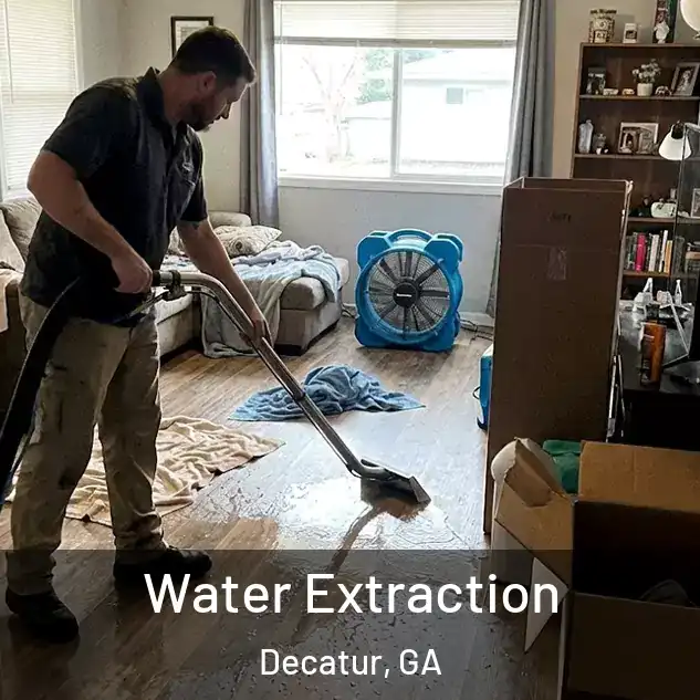  Water Extraction Decatur, GA