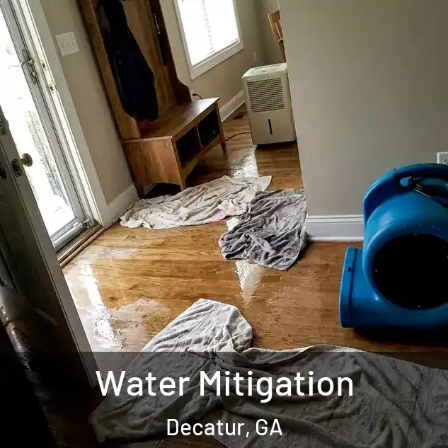 Water Mitigation Decatur, GA