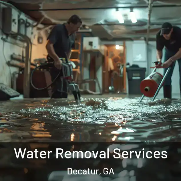  Water Removal Services Decatur, GA