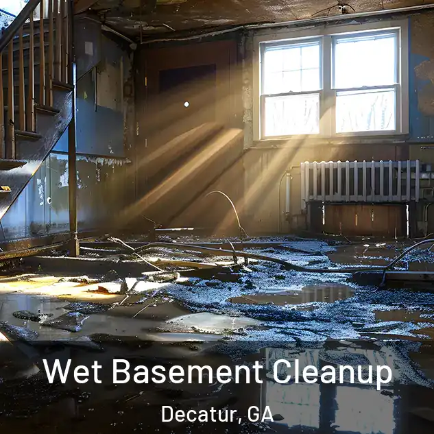  Wet Basement Cleanup Decatur, GA