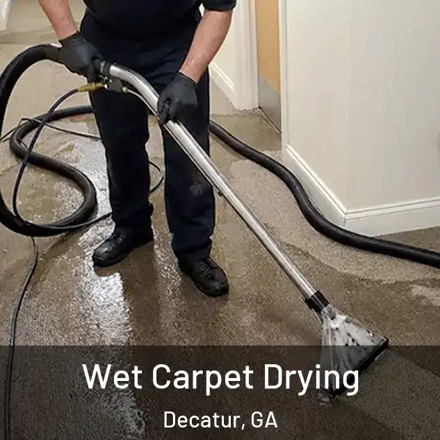  Wet Carpet Drying Decatur, GA